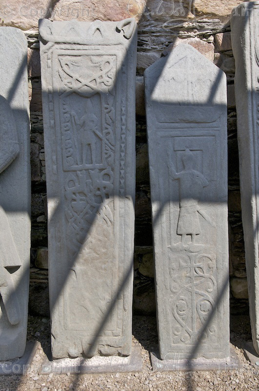 Kilmory Knap - grave slabs 4
